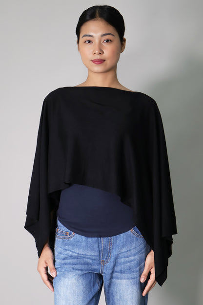 Maternity Multiway Nursing Poncho Wrap