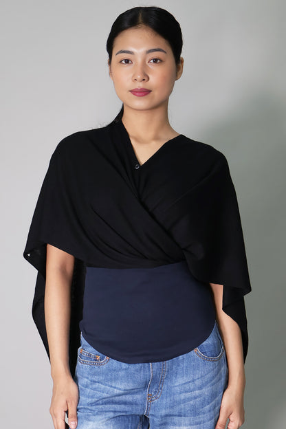 Maternity Multiway Nursing Poncho Wrap