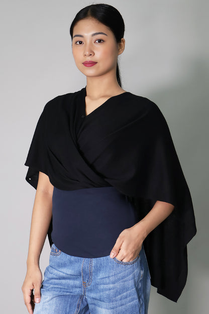 Maternity Multiway Nursing Poncho Wrap