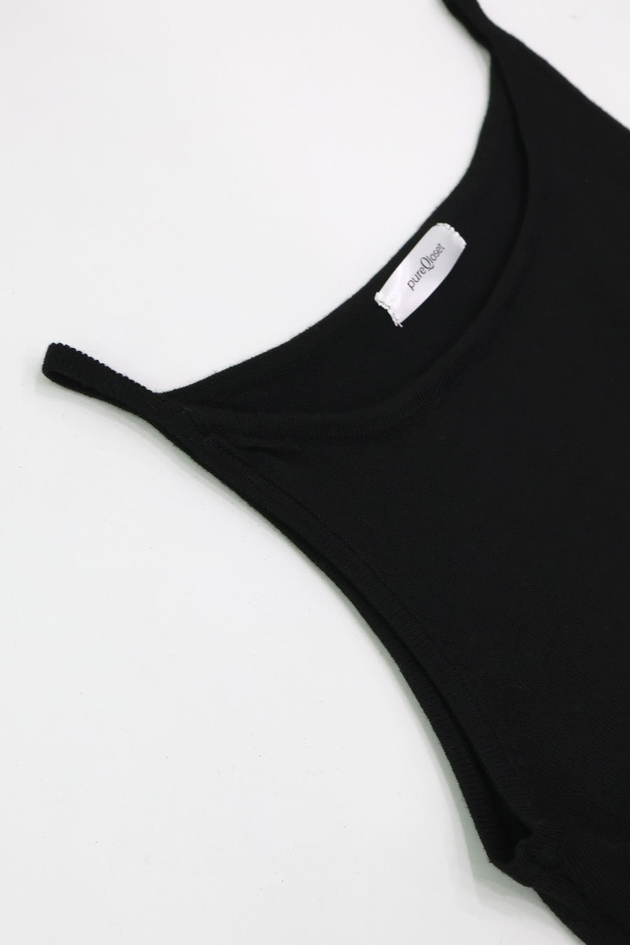 Black Tank Knit Dress