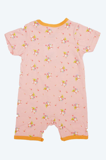 Newborn Baby Flower Romper