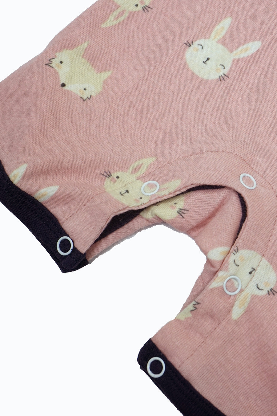 Newborn Baby Pink Bunny Romper