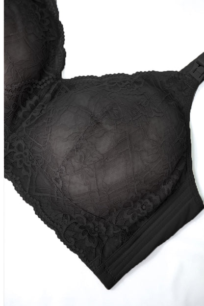 Plus Size Lace Nursing Bra