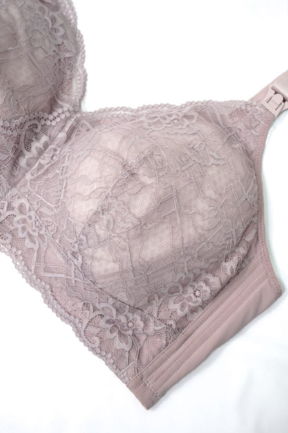 Plus Size Lace Nursing Bra