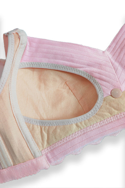 Front Snap Wirefree Nursing Bra