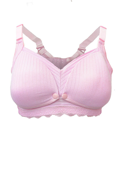 Front Snap Wirefree Nursing Bra