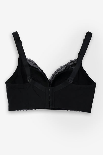 Lace Strap Clips Nursing Bra