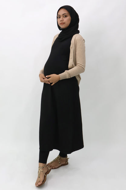 Black Tank Knit Dress