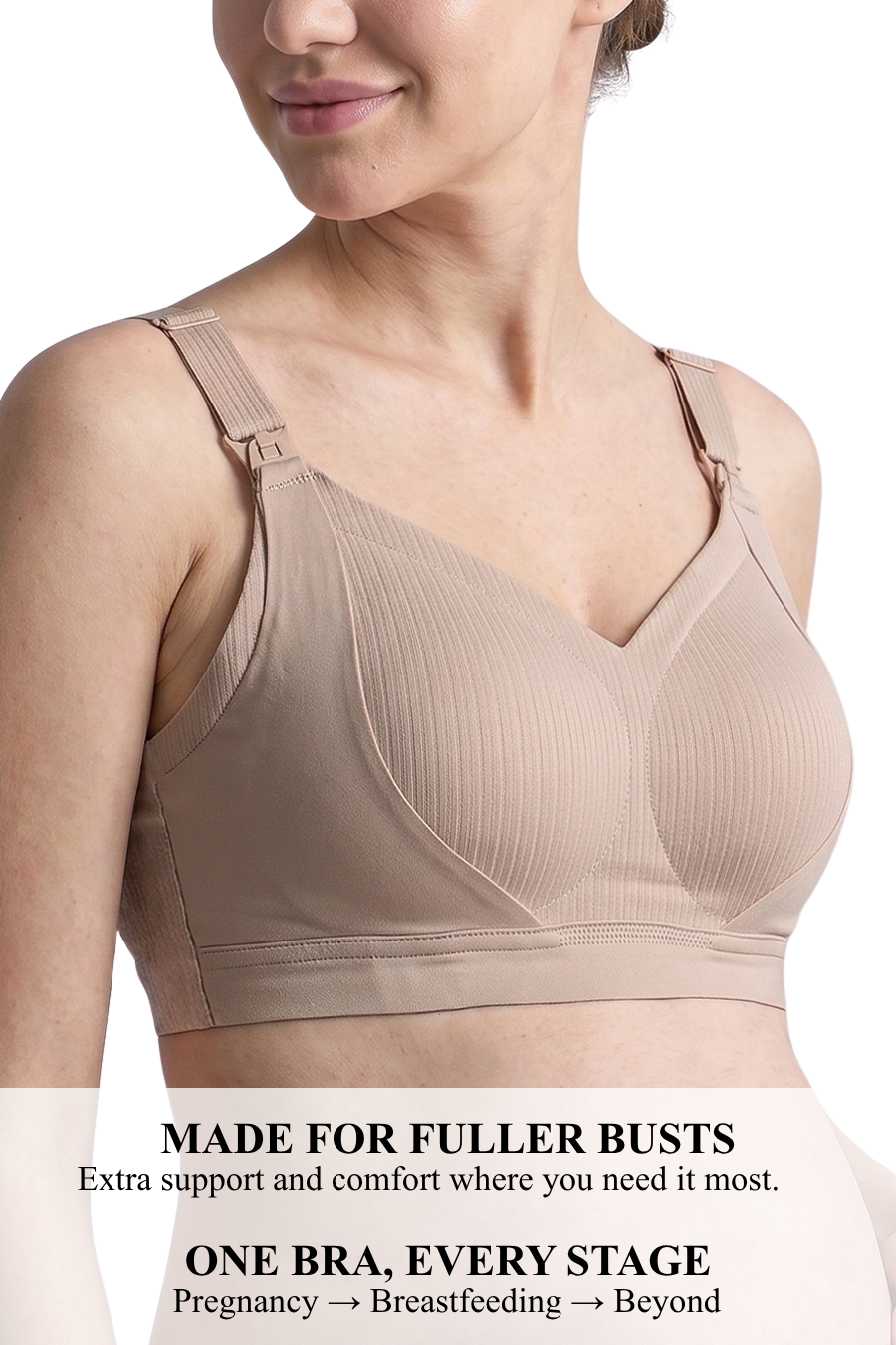 Antibacterial Full Coverage Maternity & Nursing Bra