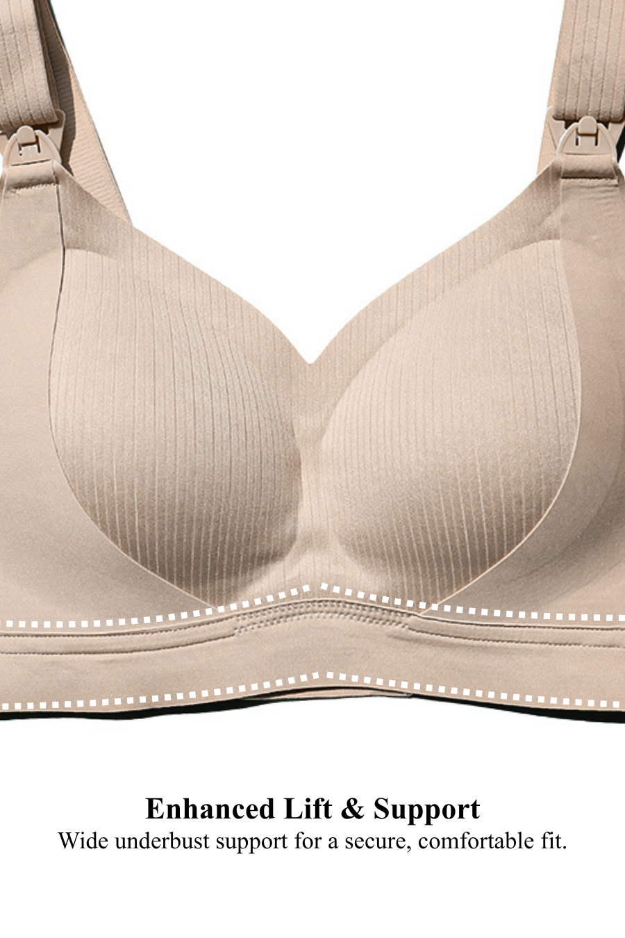 Antibacterial Full Coverage Maternity & Nursing Bra